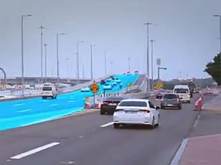 Video: Abu Dhabi opens two new bridges, easing rush hour traffic by 80%