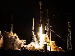 Launch of the Thuraya 4 satellite.