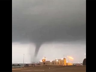 Watch video: Powerful tornado hits Rabigh in Saudi Arabia, safety warnings issued 