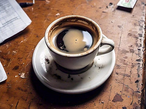 Tasseography practitioners explained that ChatGPT's ground-only reading is incomplete. (For illustrative purposes only)