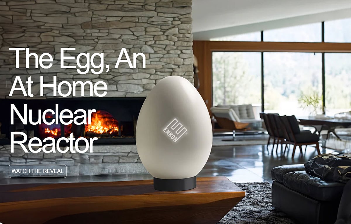 Exploring the Enron Egg: A Satirical Take on Home Nuclear Power Exploring the Enron Egg: A Satirical Take on Home Nuclear Power