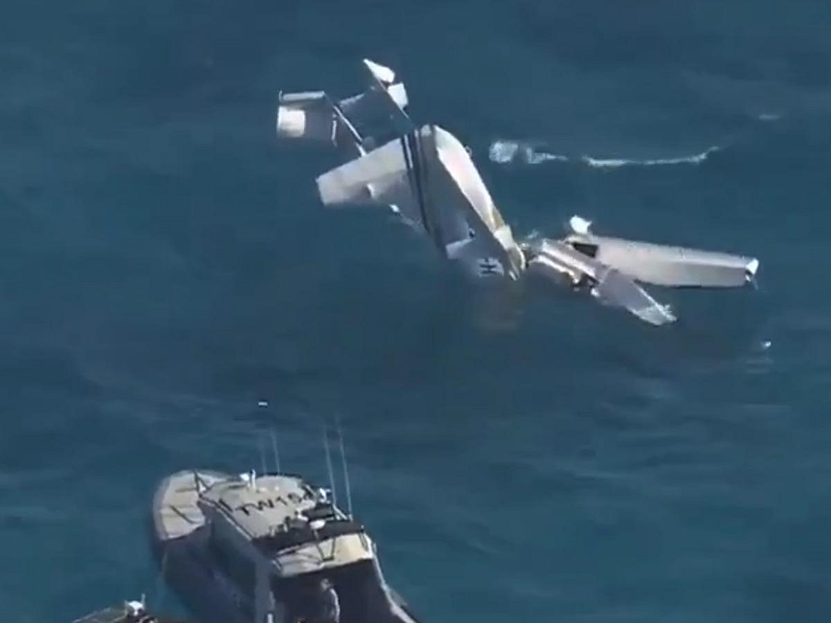 The plane crashed Tuesday evening as it left Rottnest Island, a tourist drawcard famous for its friendly marsupials called quokkas.