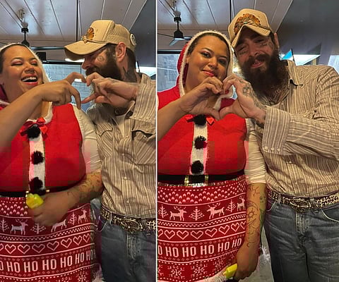 “He changed my life on Christmas Eve, and I will forever be grateful," said Brown about Post Malone.