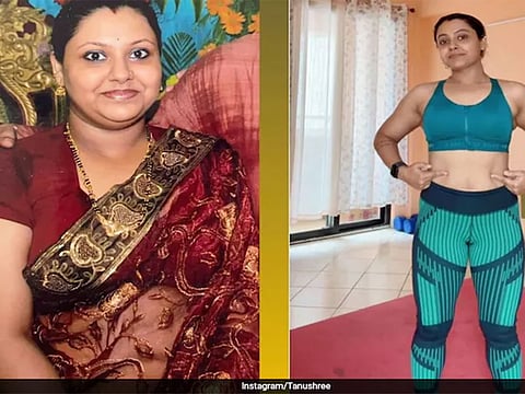 Struggling with weight since childhood, Tanushree faced her biggest challenge in her twenties, particularly after pregnancy.