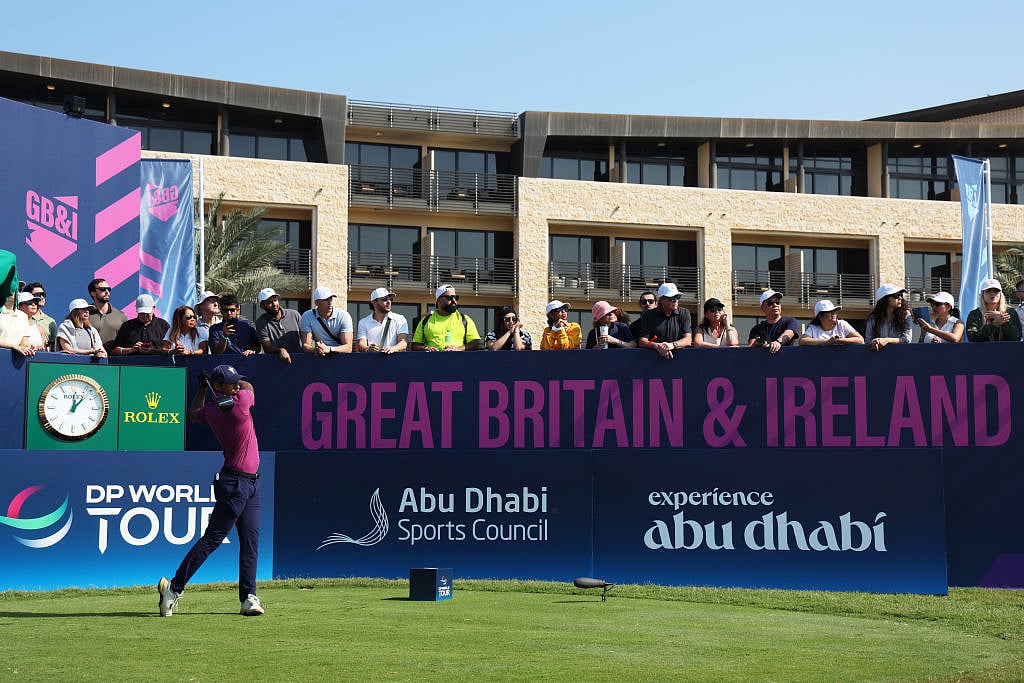 Tommy Fleetwood in action at the Team Cup