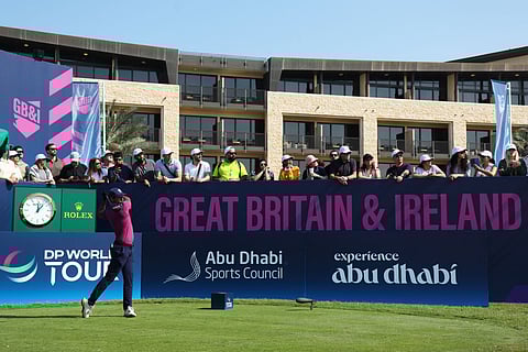 Tommy Fleetwood in action at the Team Cup