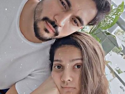 Former Indian batter Manish Pandey and his wife Ashrita Shetty.