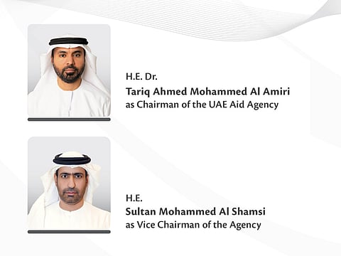 UAE President appoints Chairman and Vice Chairman of the UAE Aid Agency