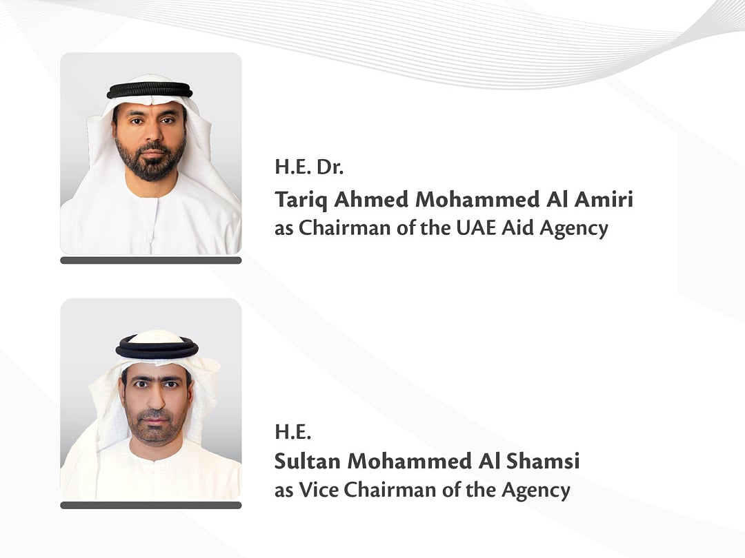 UAE President appoints Chairman and Vice Chairman of the UAE Aid Agency