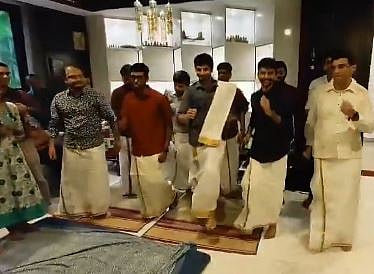 Indian chess legends Viswanathan Anand and D Gukesh celebrate Pongal with traditional dance at Anand's Tamil Nadu home