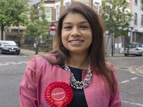 A file photo of  Tulip Siddiq  