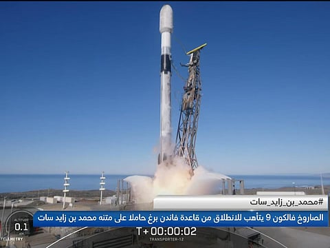 The three satellites were launched into space on board a Falcon 9 rocket of Elon Musk’s SpaceX from Space Launch Complex 4E (SLC-4E) at the Vandenberg Space Force Base in California.