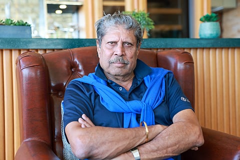 Kapil Dev ( Indian former cricket team captain ) Photo: Ahmad Alotbi/Gulf News (Photo: null)