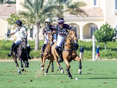 Sheikha Maitha-led UAE Polo Team will take on Abu Dhabi in the first semi-final of the 12-goal handicap UAE Federation Polo Cup at the Dubai Polo and Equestrian Club on Friday.
