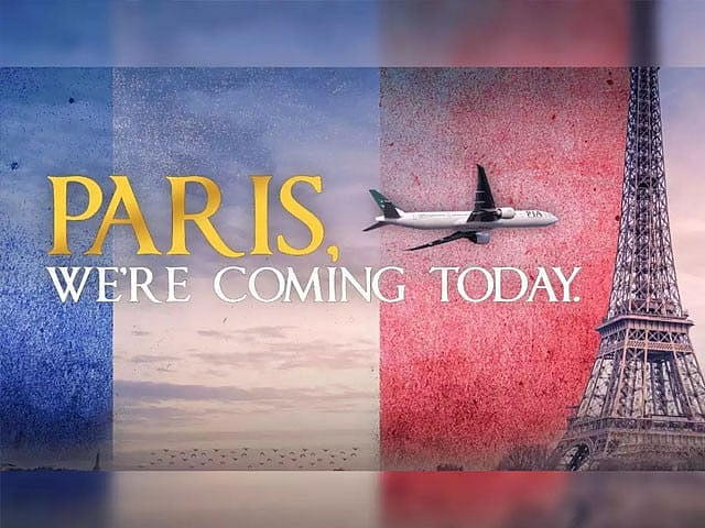 PIA advertisement to promote its Paris flight draws huge backlash on social media
