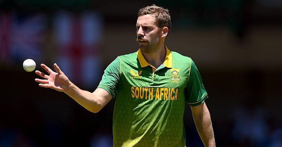 Anrich Nortje has played in 19 Tests, 22 One-Day Internationals and 42 T20 internationals.