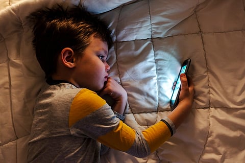 There is a growing concern over excessive use of smartphones by children globally.