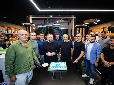 Emil Isgandarov, CEO of MyGroup, during the opening of MyShops at Dubai Outlet Mall 