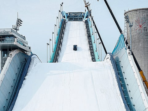 EXEED ET REEV 4WD conquers 37.82° snow slope challenge; shatters Audi's record 