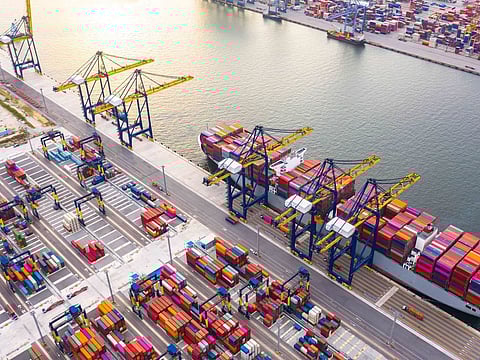 Gulf maritime navigation and ports play a vital strategic role as primary hubs for global shipping companies and logistics services.