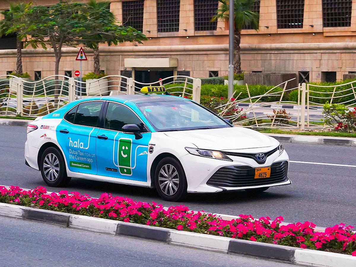 The emirate's taxi sector recorded a 16% growth in the market share of e-hail trips in 2024 compared to 2023