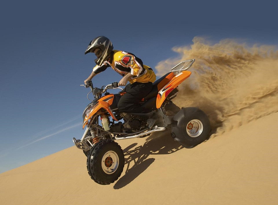Abu Dhabi Police launch awareness campaign for safety of people using quad bikes and motorbikes