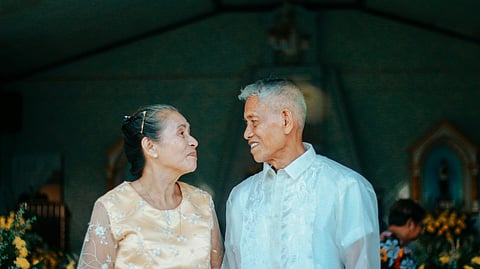 A Filipino elderly couple. Under the proposed measure, indigent seniors would receive Php1,000 (about $20) per month, while non-indigents would initially get Php500. Within five years, the bill aims to provide at least Php1,000 monthly to all elderly Filipinos.


