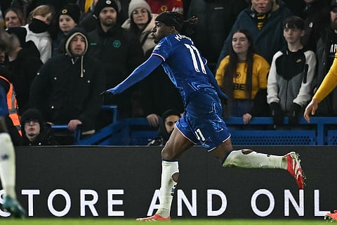 Madueke spared Sanchez's blushes