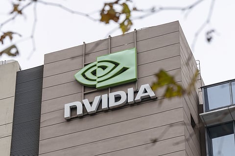 Shares in Nvidia fell more than 15 percent in midday deals on Wall Street, erasing more than $500 billion of its market value.

