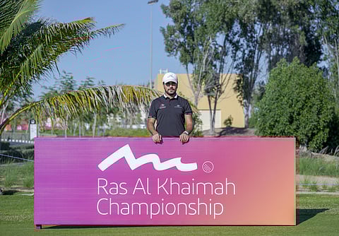 Ahmad Skaik makes his second Ras Al Khaimah Championship start this week