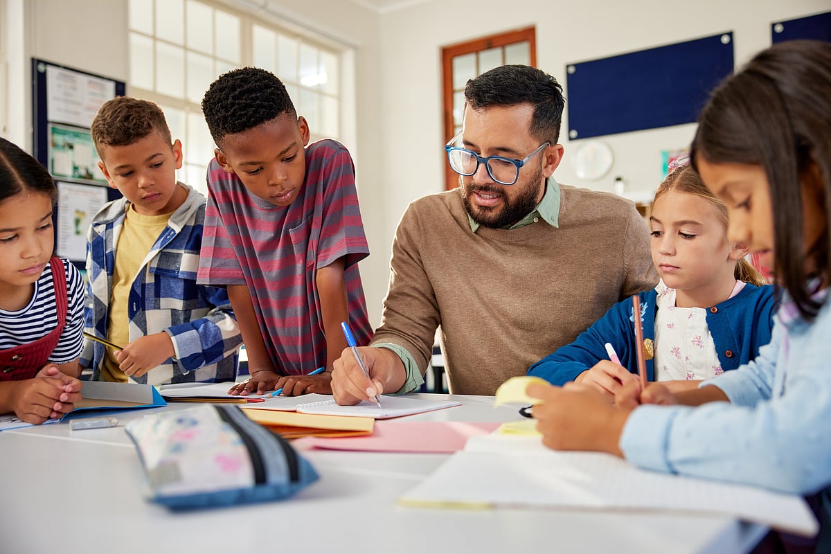 ADEK teacher recruitment: Abu Dhabi's ‘Kon Moallim’ (Become a Teacher) intiative invites individuals from diverse backgrounds to embark on a career in teaching, offering a one-year accredited diploma and guaranteed employment in the emirate's Charter Schools.