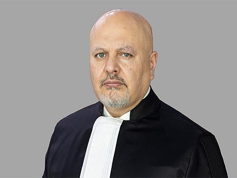 FILE - The International Criminal Court (ICC) is seen on Dec. 9, 2025, in The Hague, Netherlands. (AP Photo/Peter Dejong, Pool, File)
