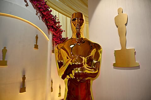 An Oscar statue