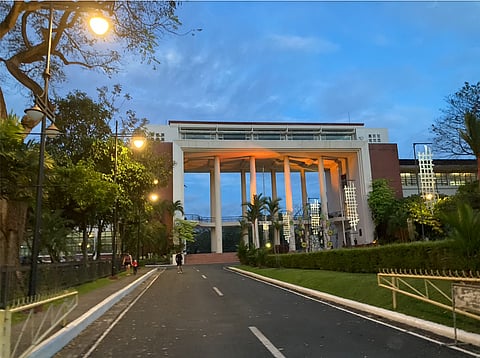 A view of the University of the Philippines main campus in Diliman, Quezon City, Metro Manila.