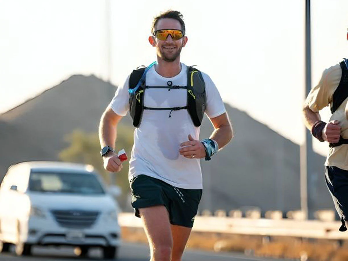 Harry Amos, a British expat in UAE, aims to raise awareness about diabetes by running more than 630km 