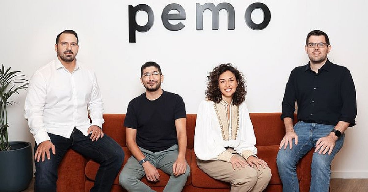 From left to right: Ayham Gorani, Co-founder, Pemo; Saed Ghorani, Chief Technology Officer, Pemo; Valerie Konde, Co-founder, Pemo; and Alessandro Duri, Co-Founder, Pemo
