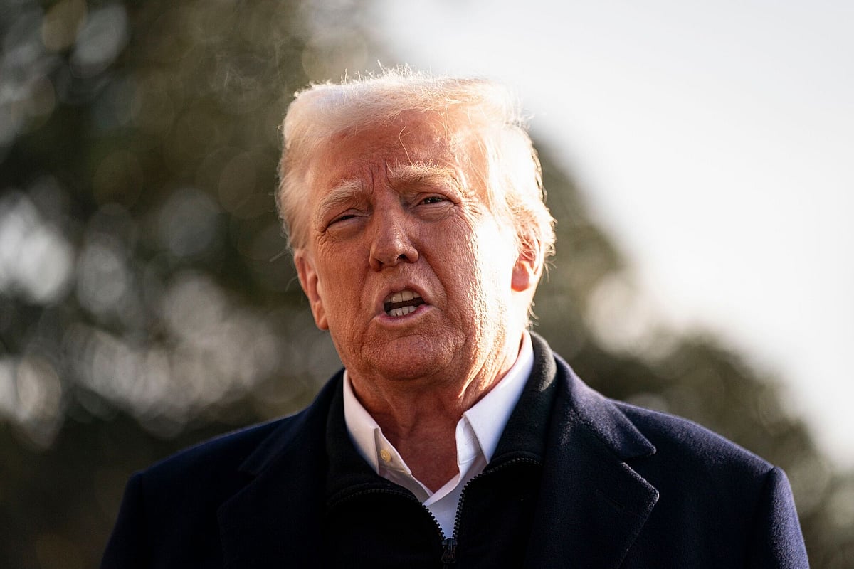 President Trump Departs White House For North Carolina