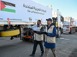 The milestone of “1,000 Days of Humanitarian Giving” embodies the UAE’s sustained relief efforts and unwavering support for the people of Gaza.

