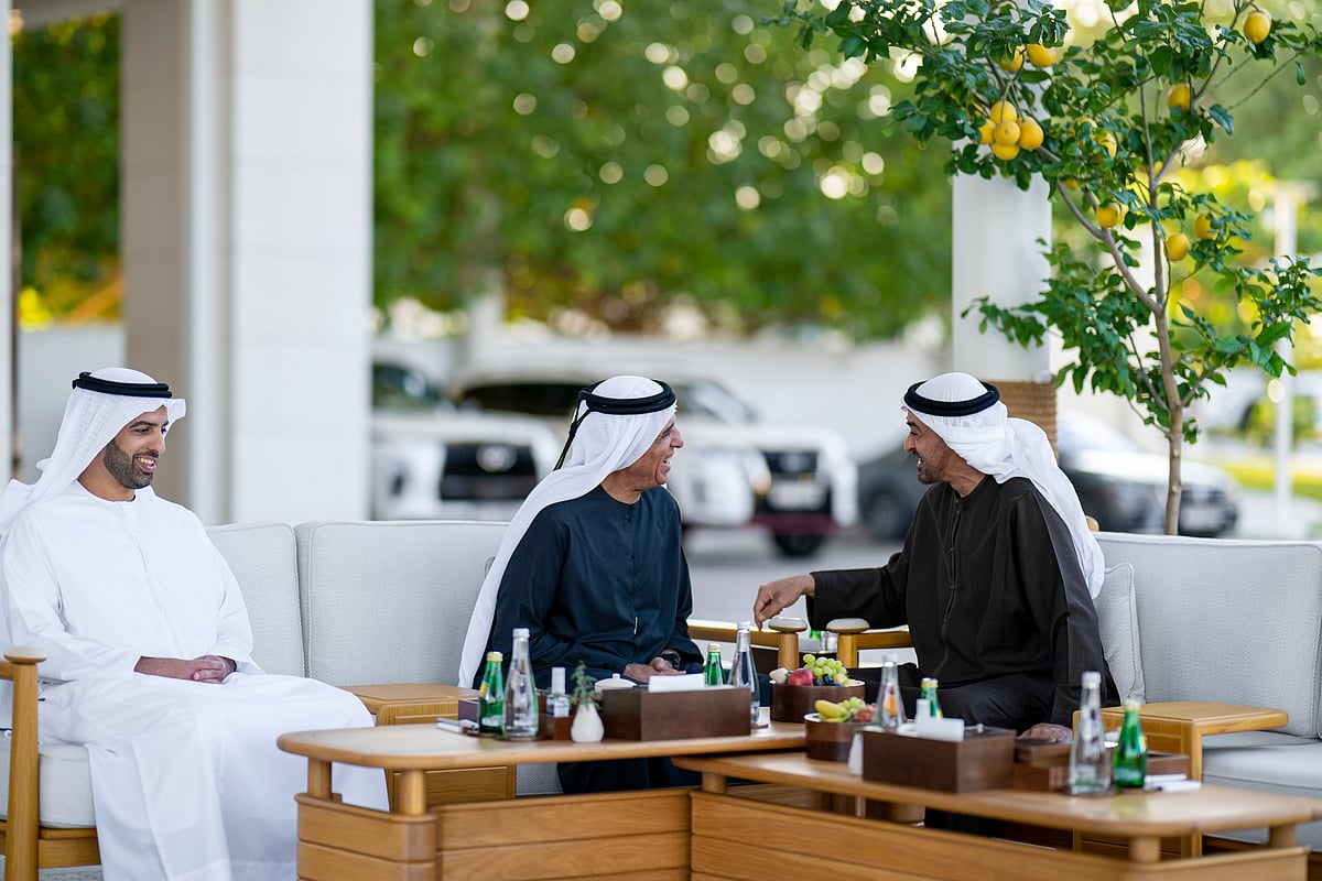 UAE President receives Ruler of Ras Al Khaimah