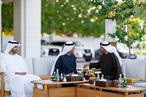 UAE President receives Ruler of Ras Al Khaimah