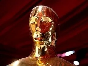 Oscars statues line the red carpet as preparations are made ahead of the 95th Academy Awards, in Hollywood, California.