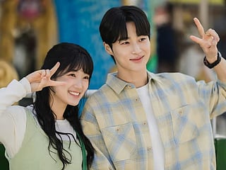 Byeon Woo-Seok and Kim Hye-yoon starred in Lovely Runner, a time-travelling drama, which 