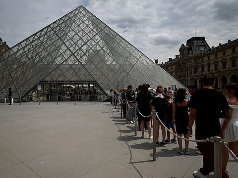 The Louvre is regularly listed as the world's most visited museum.