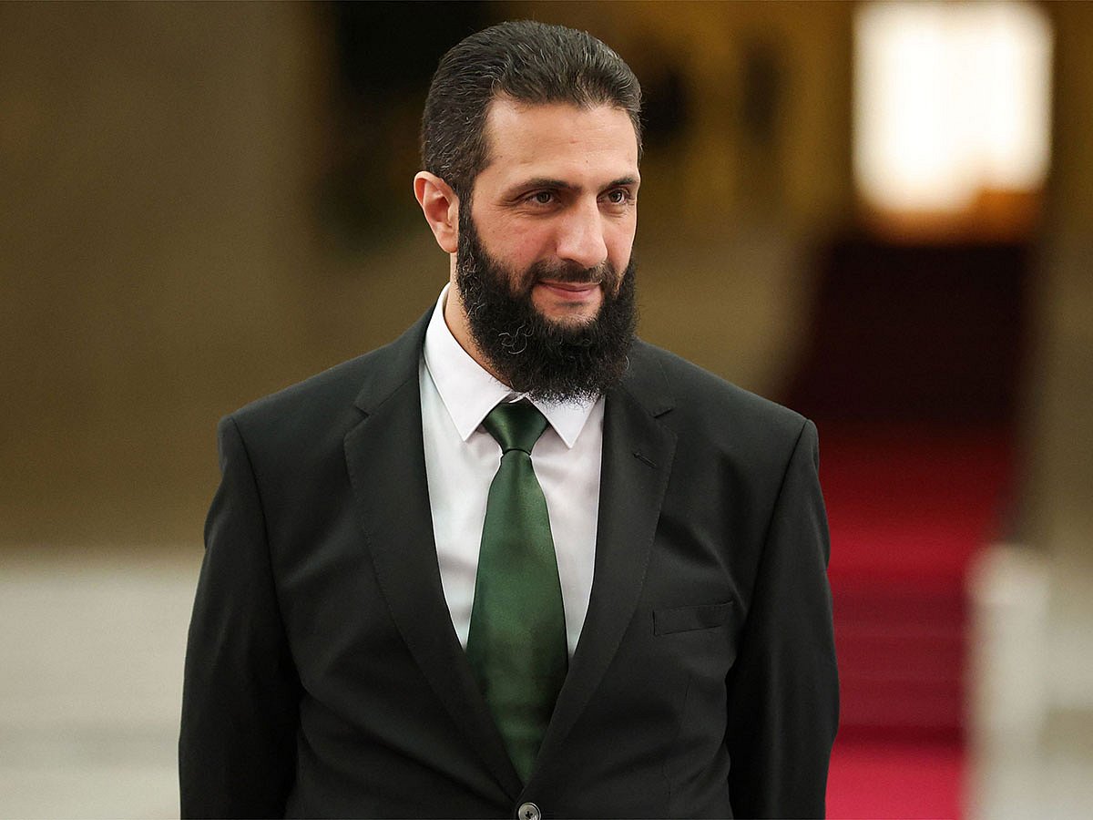 Transitional President of Syria, Ahmed al-Sharaa.