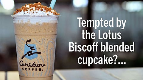 Lotus Biscoff blended cupcake