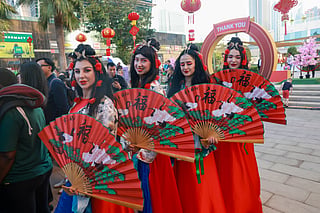 Watch: Chinese New Year celebrations at JLT Park in Dubai