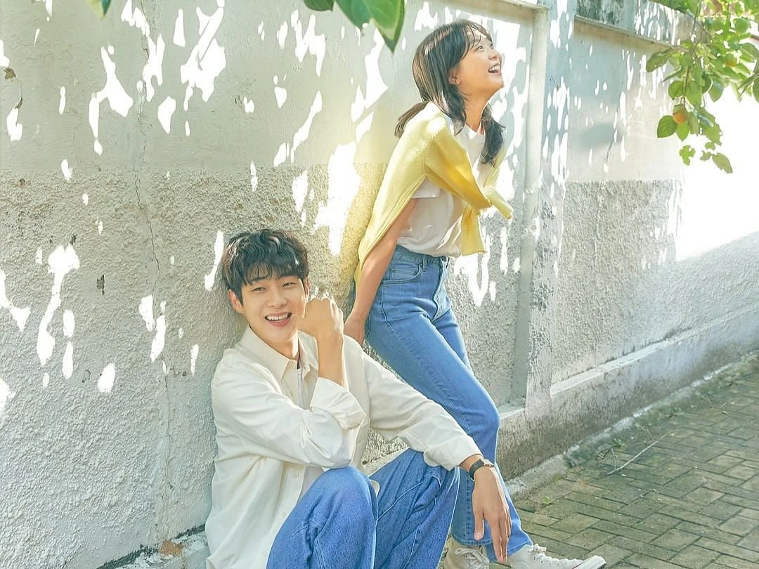 Kim Da-mi and Choi Woo-shik in Our Beloved Summer