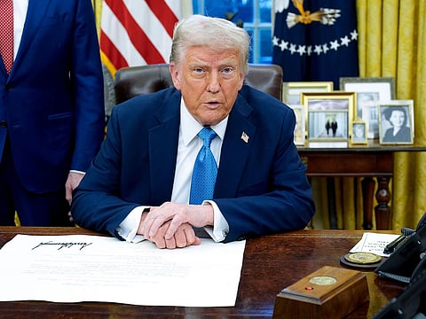 US President Donald Trump.