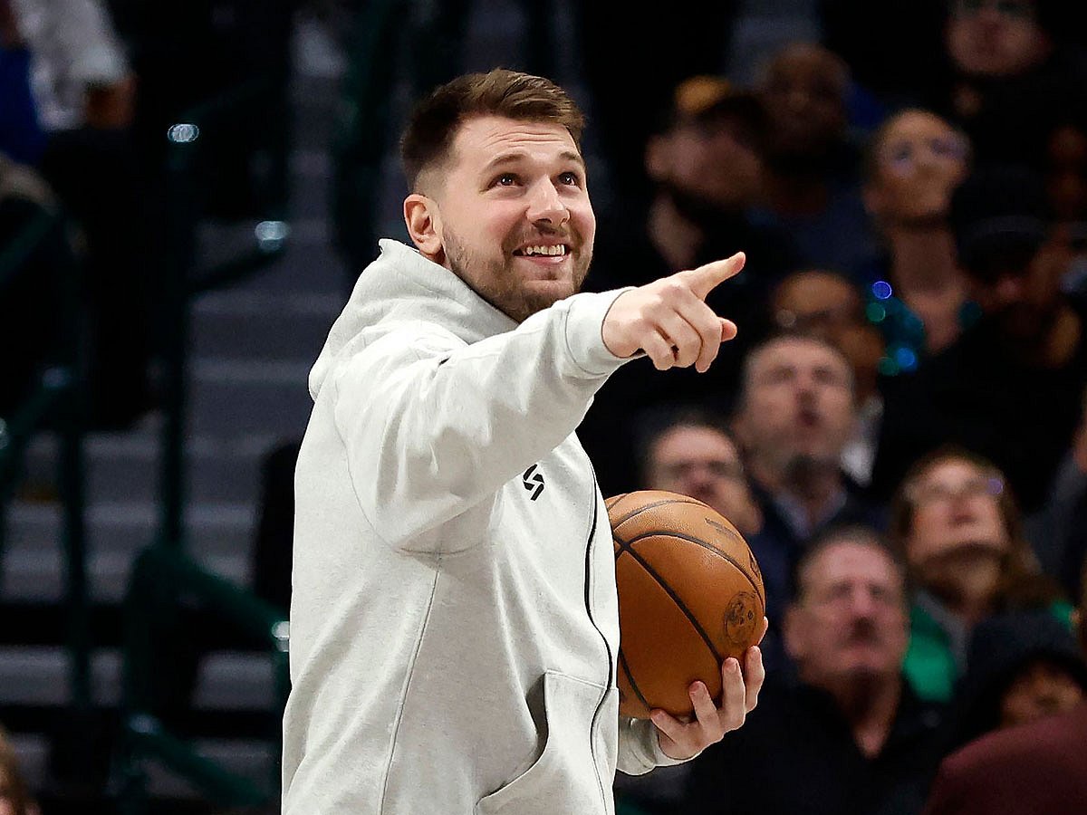 The Dallas Mavericks star guard Luka Doncic.