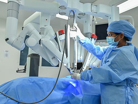Robotic technology significantly reduced the risk of inadvertent damage to surrounding organs